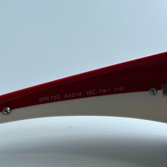 Vintage Prada Sport Sunglasses Red/White - Picture 5 of 9